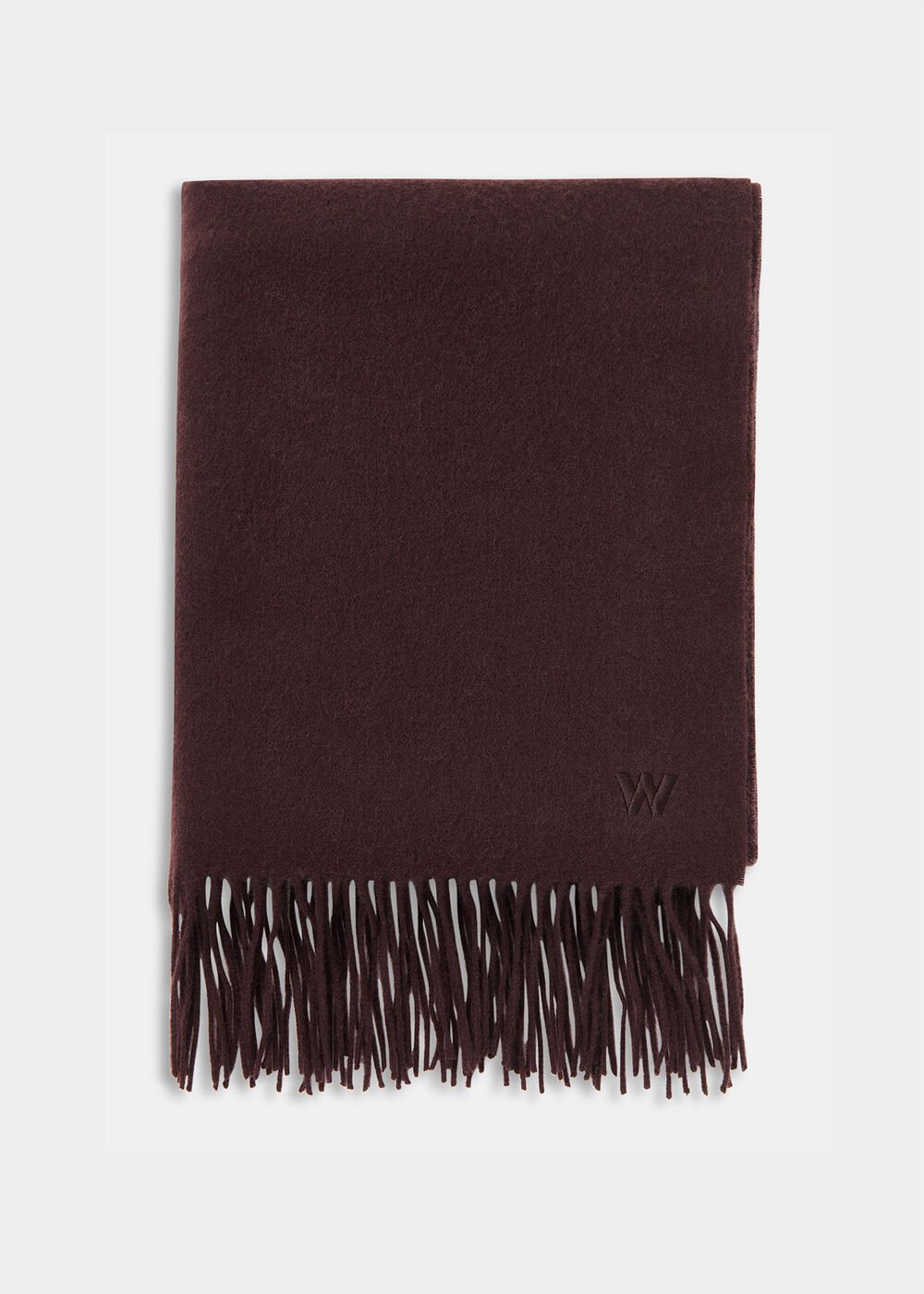 Fringed Blanket Scarf