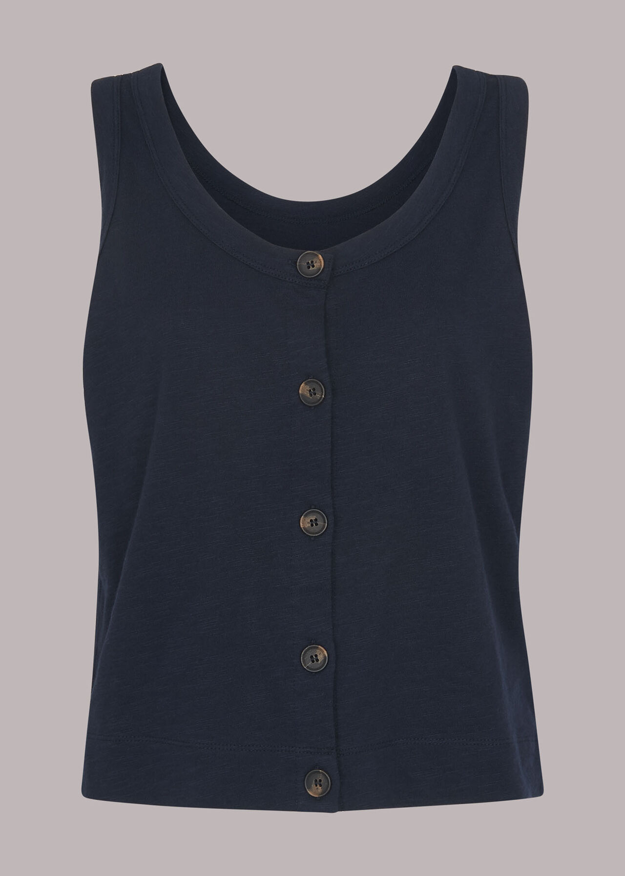 Reversible Button Up Tank Top