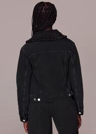 Collar Detail Denim Jacket