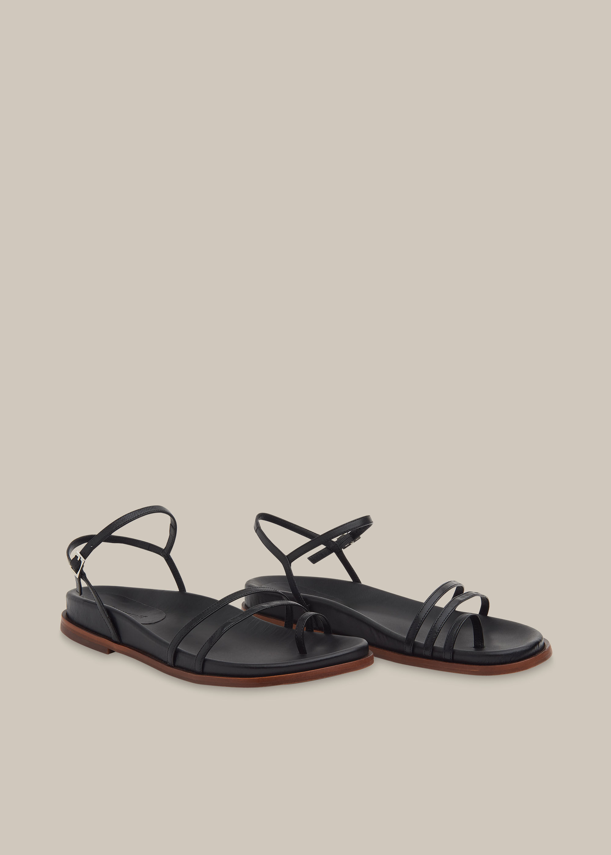 T strap footbed sandals store