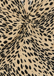 Animal Spot Print Blouse