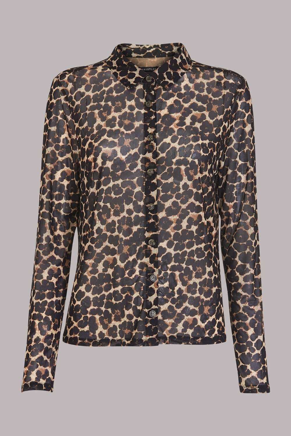 Smudge Animal Mesh Shirt