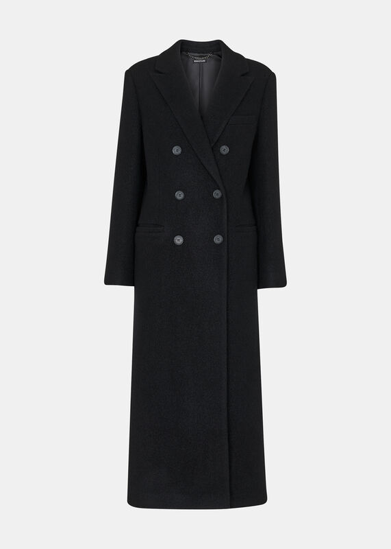 Black Lori Longline Coat