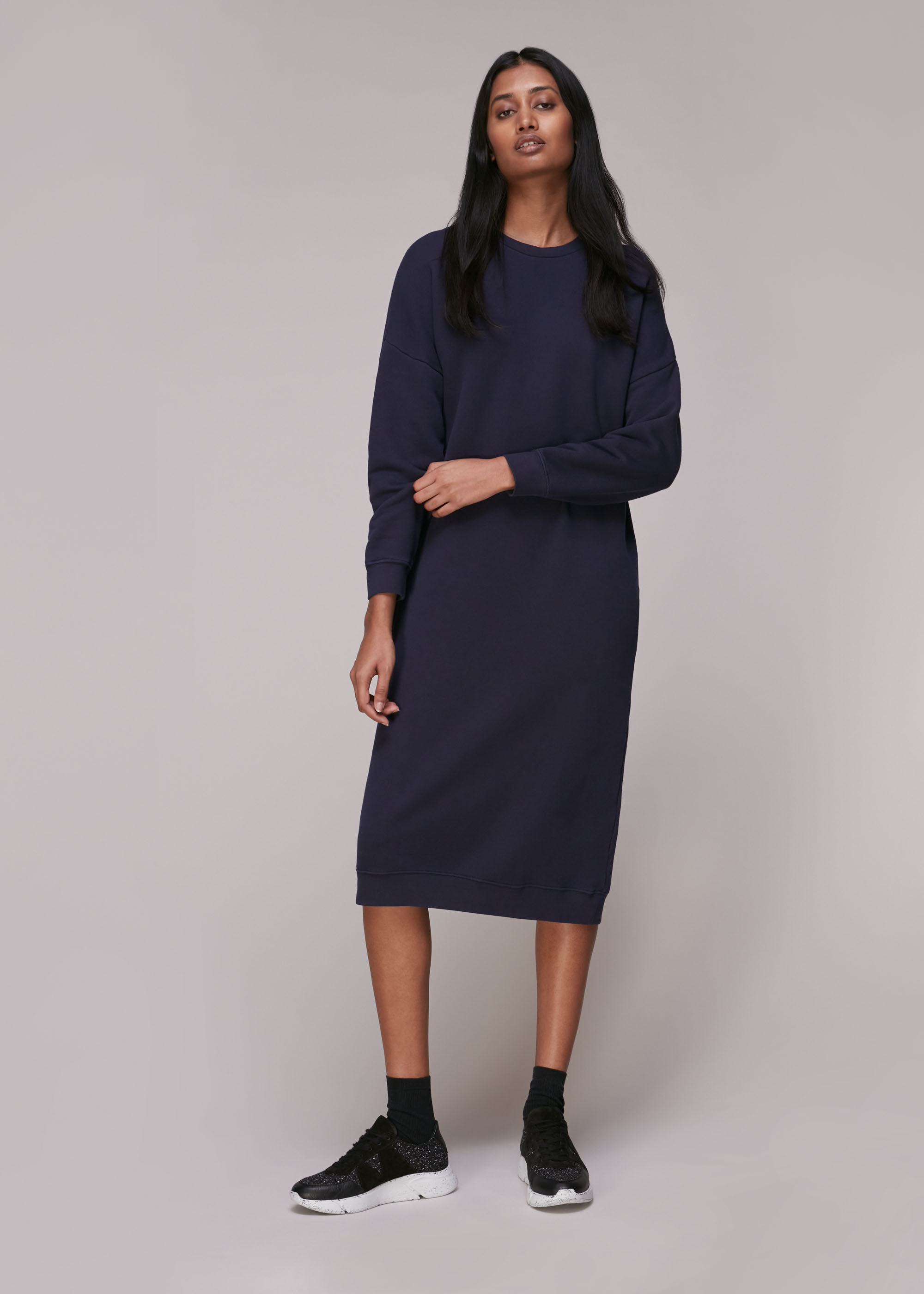 Whistles sweatshirt dress online