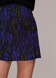 Watercolour Tiger Mini Skirt