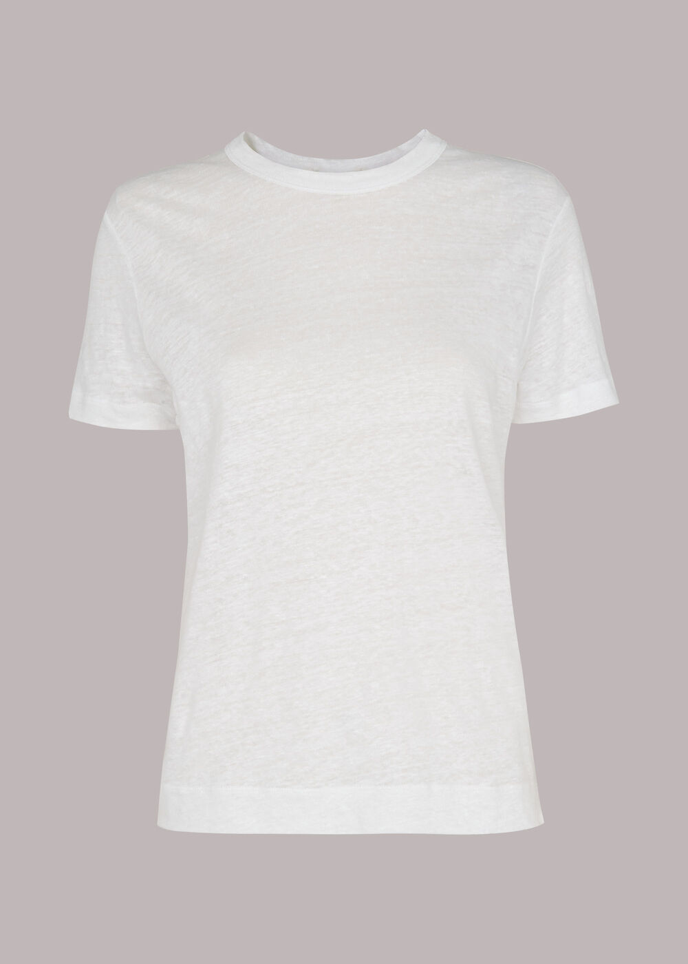 Ultimate Linen T-Shirt White