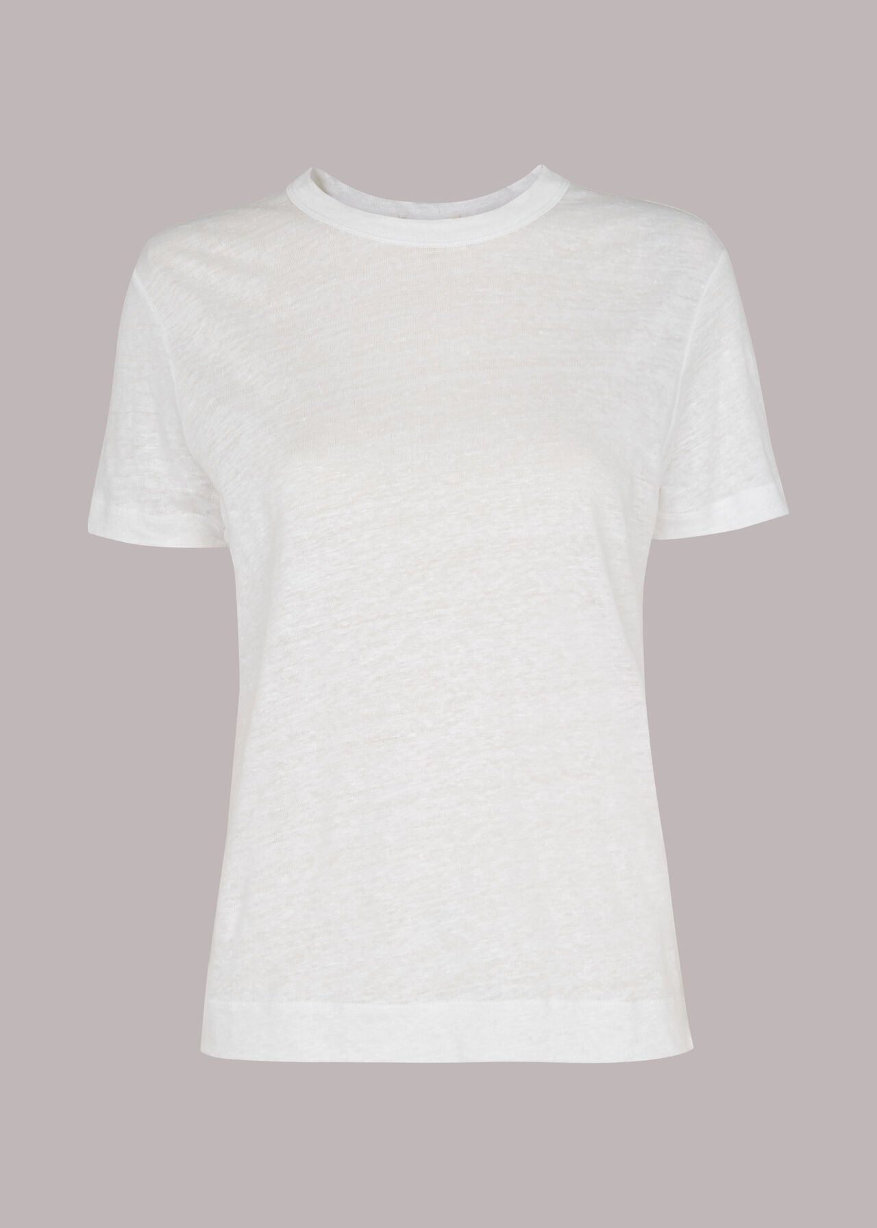 Ultimate Linen T-Shirt White