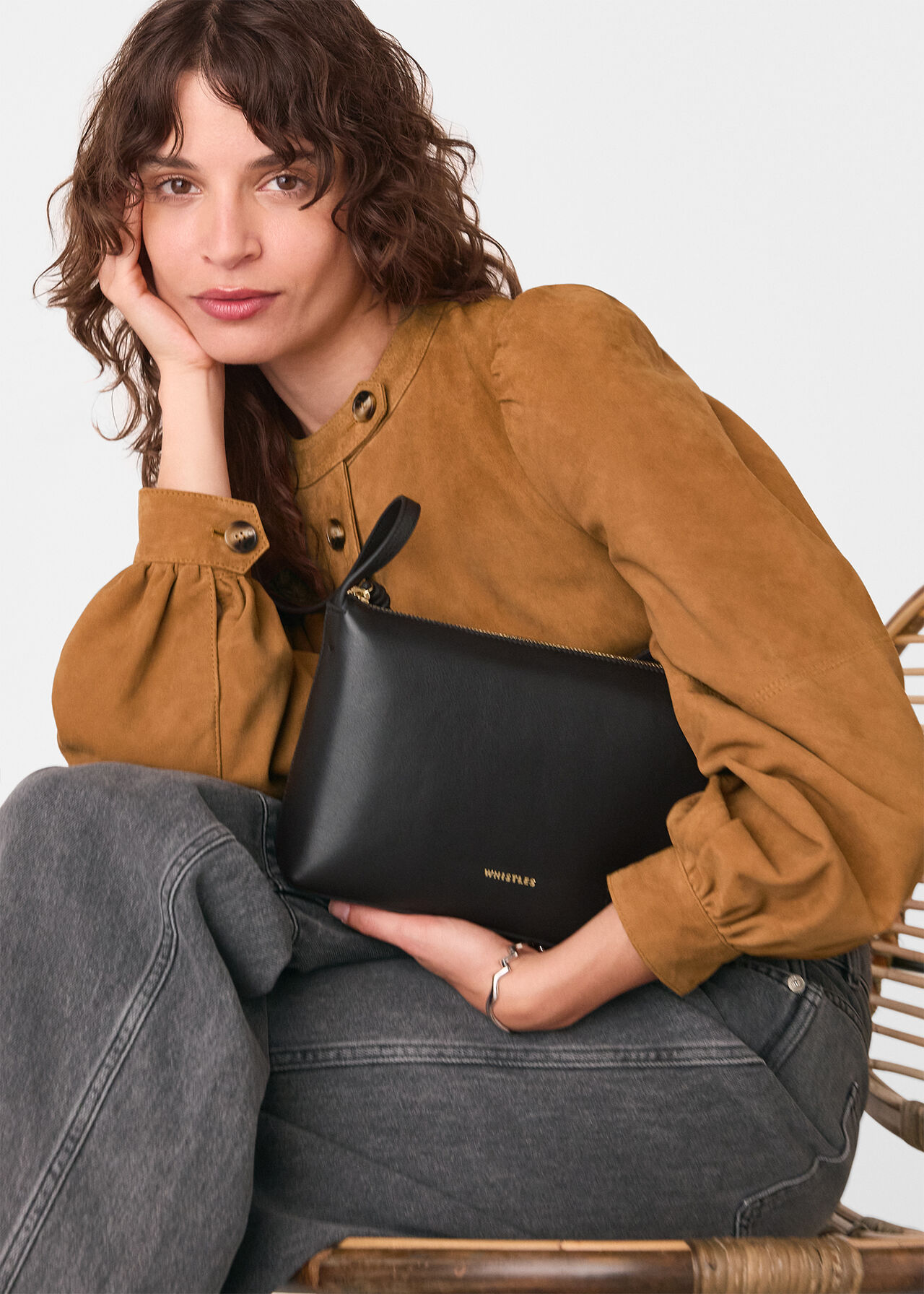 Kaia Zip Top Crossbody Bag