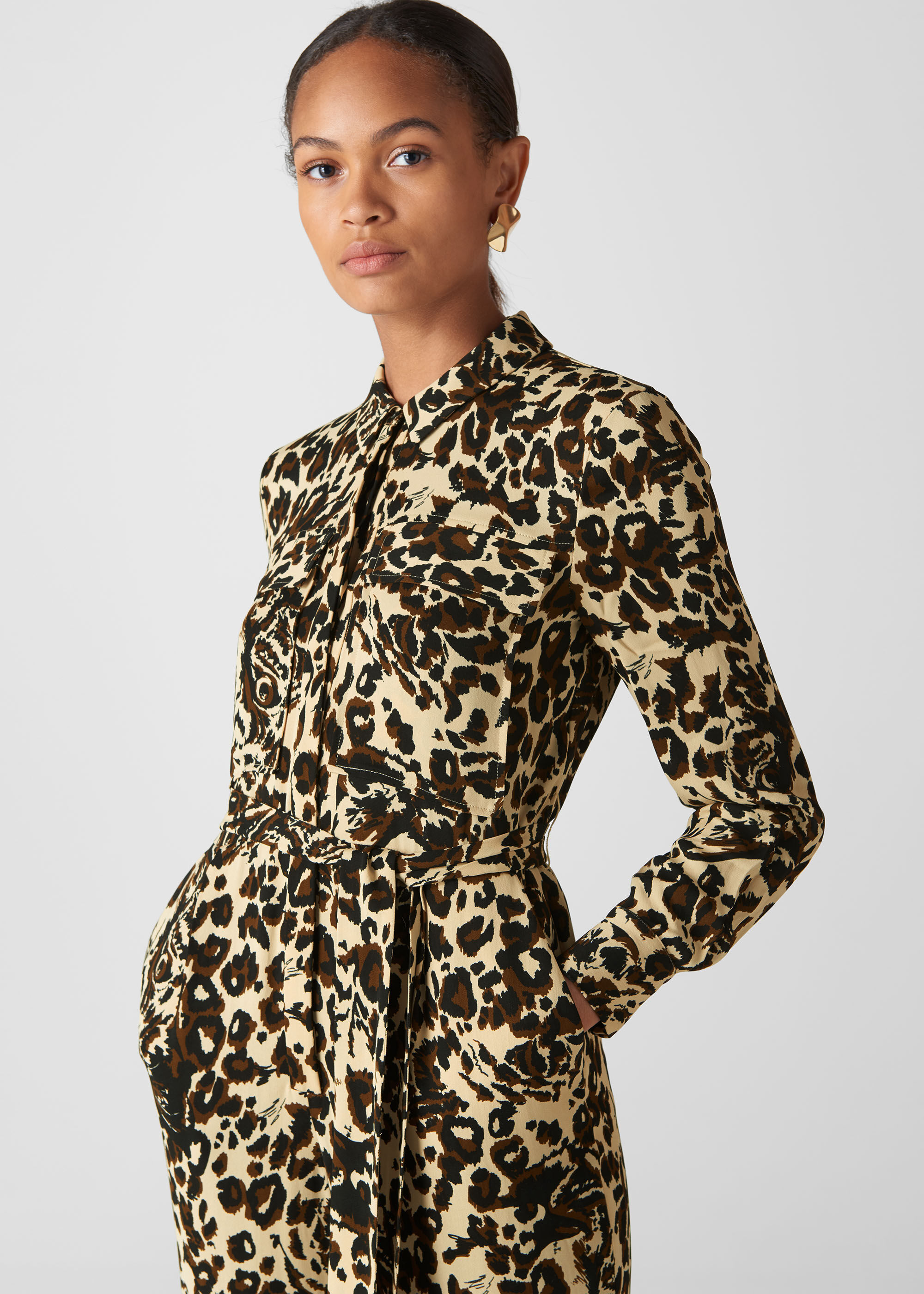 Whistles jungle cat jumpsuit discount