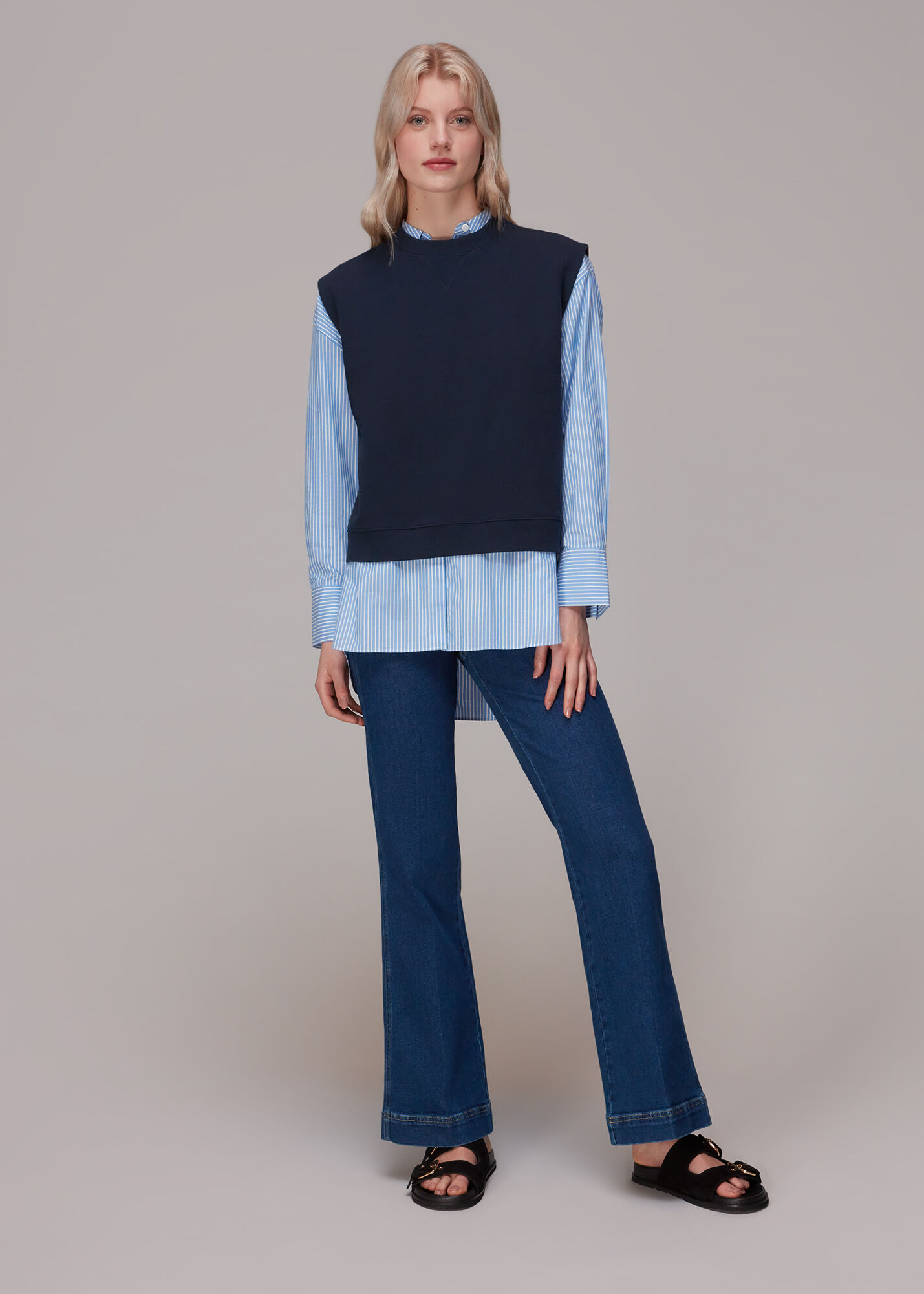Whistles sales navy jumper