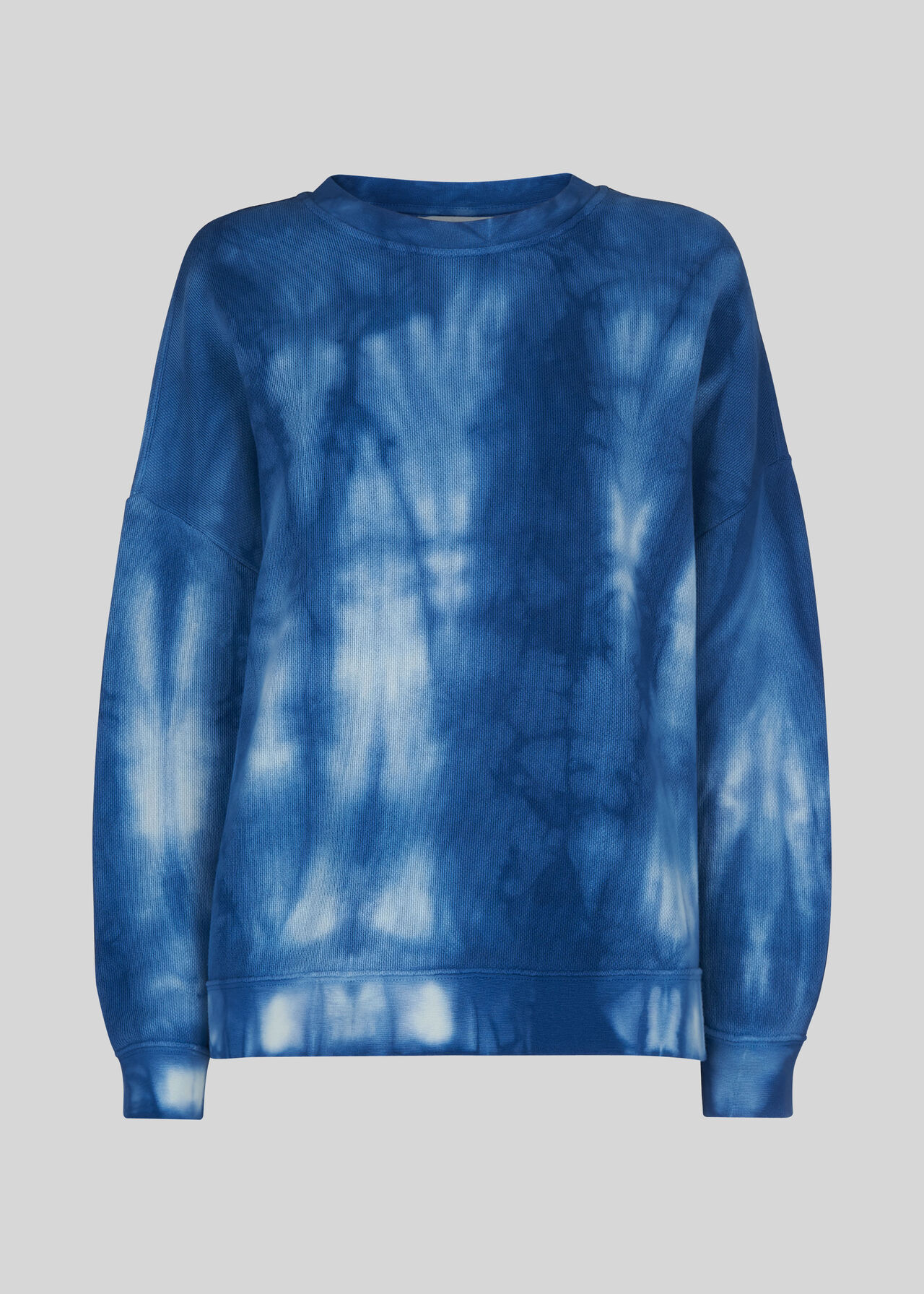 Tie Dye Sweatshirt Blue