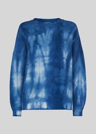 Tie Dye Sweatshirt Blue