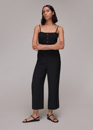 Nadia Shirred Jumpsuit