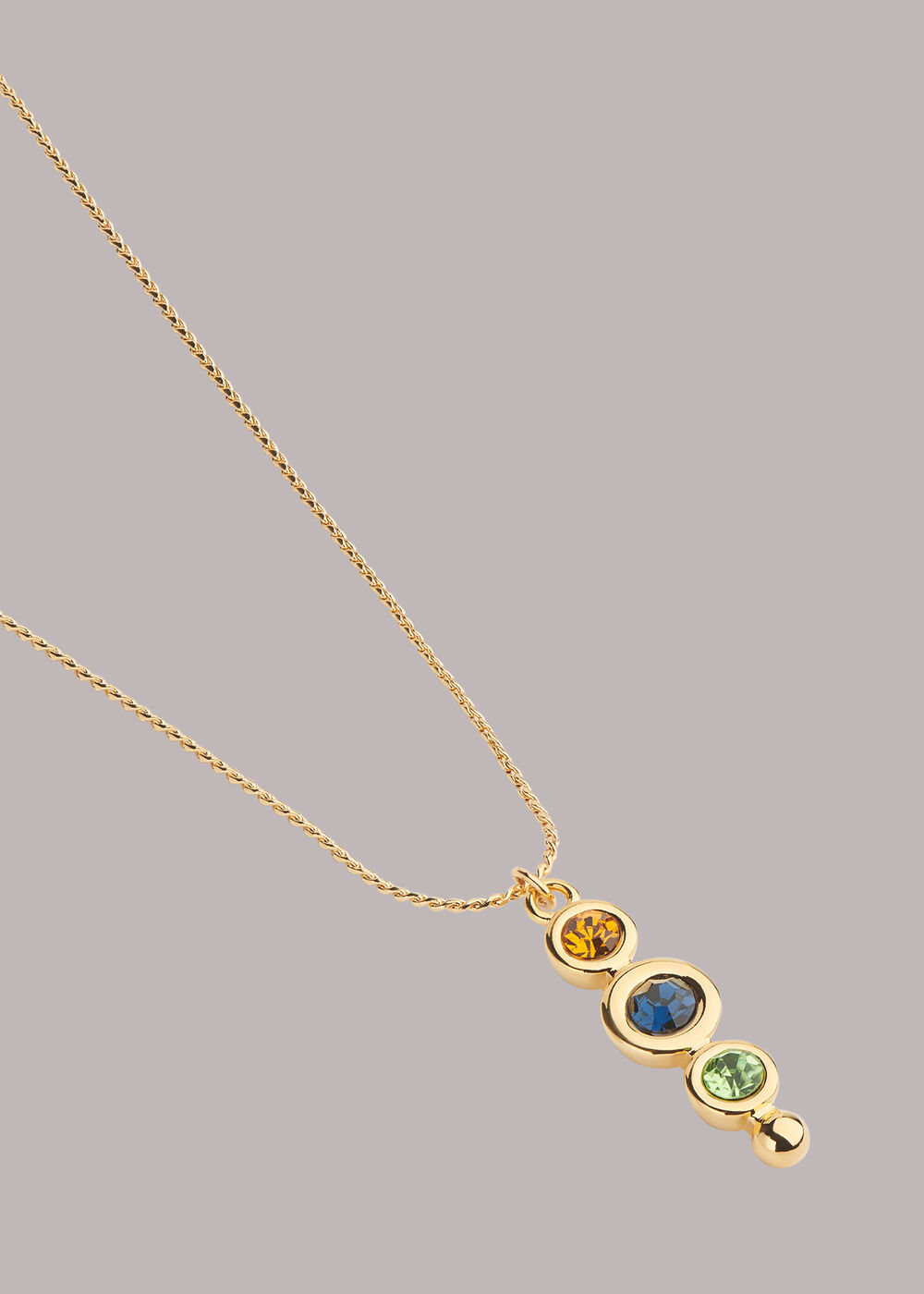 Gem Drop Necklace