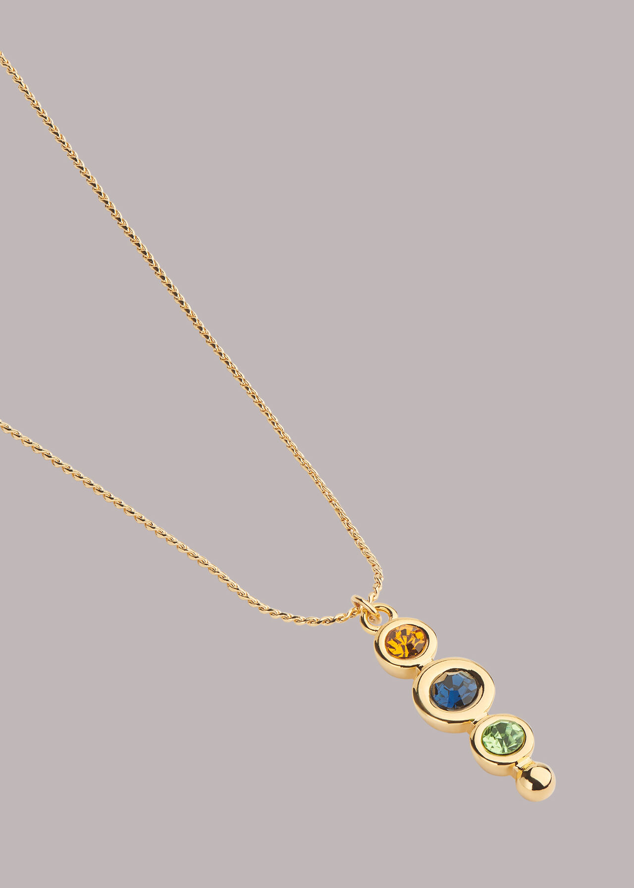 Gem Drop Necklace