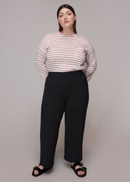 Wide Leg Jersey Trouser