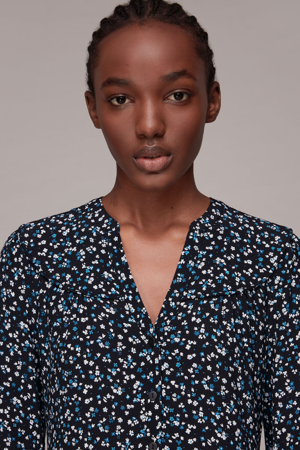 Delicate Floral Print Dress