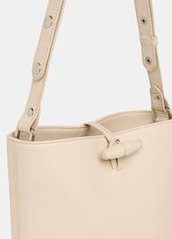 Cleo Toggle Bucket Bag