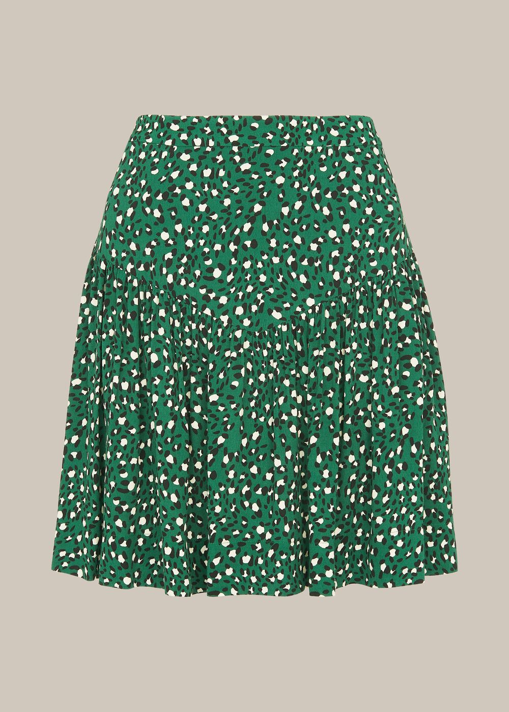 Wild Leopard Flippy Skirt