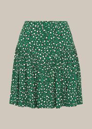 Wild Leopard Flippy Skirt