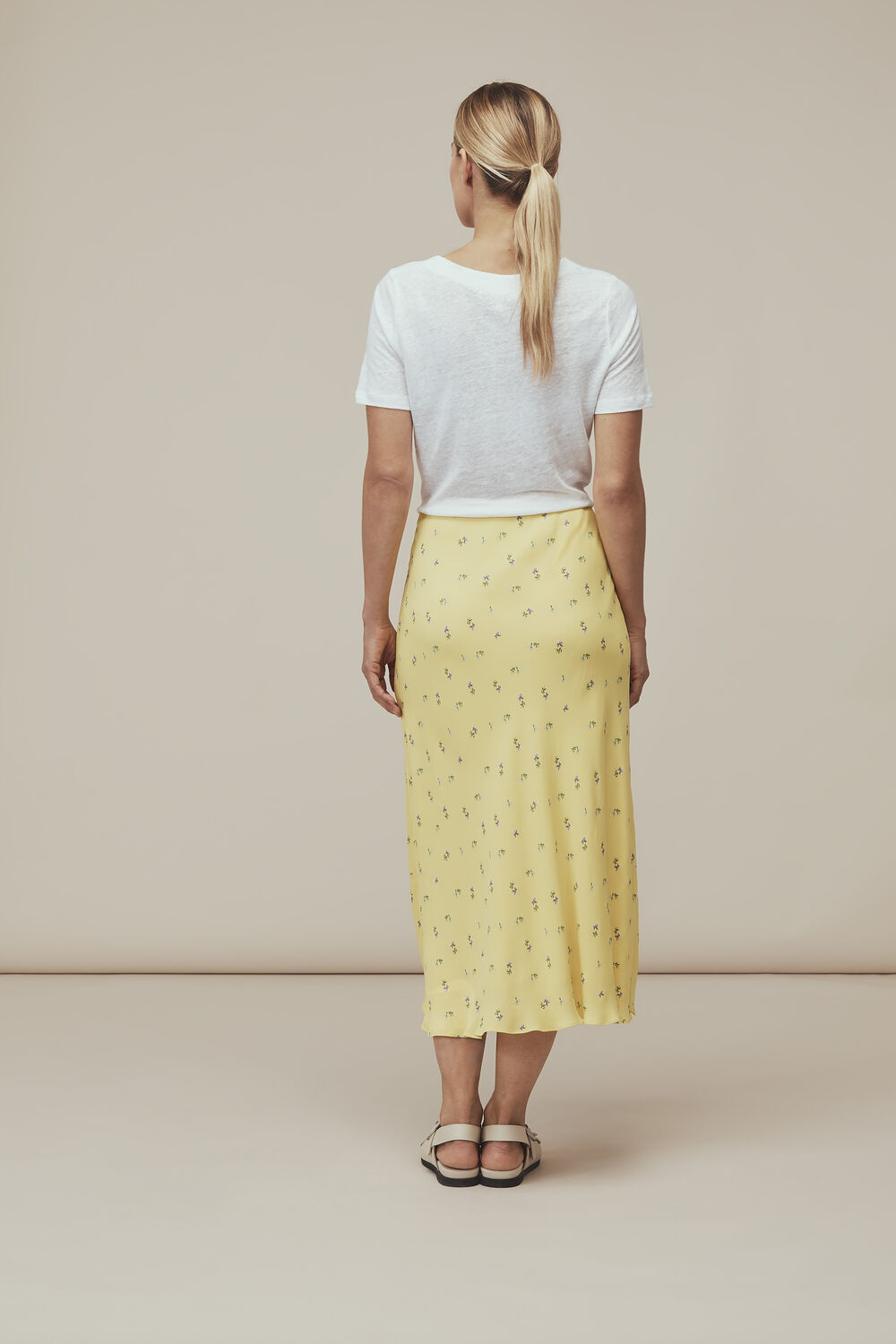 Forget Me Not Bias Cut Skirt