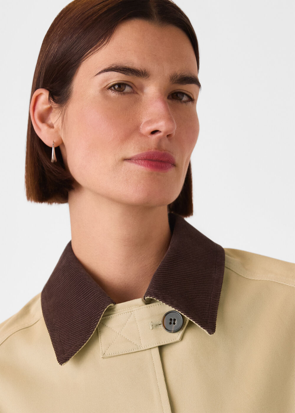 Corduroy Collar Jacket