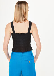 Saskia Crinkle Strappy Top