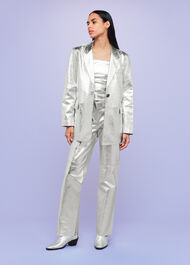Cosmo Leather Blazer