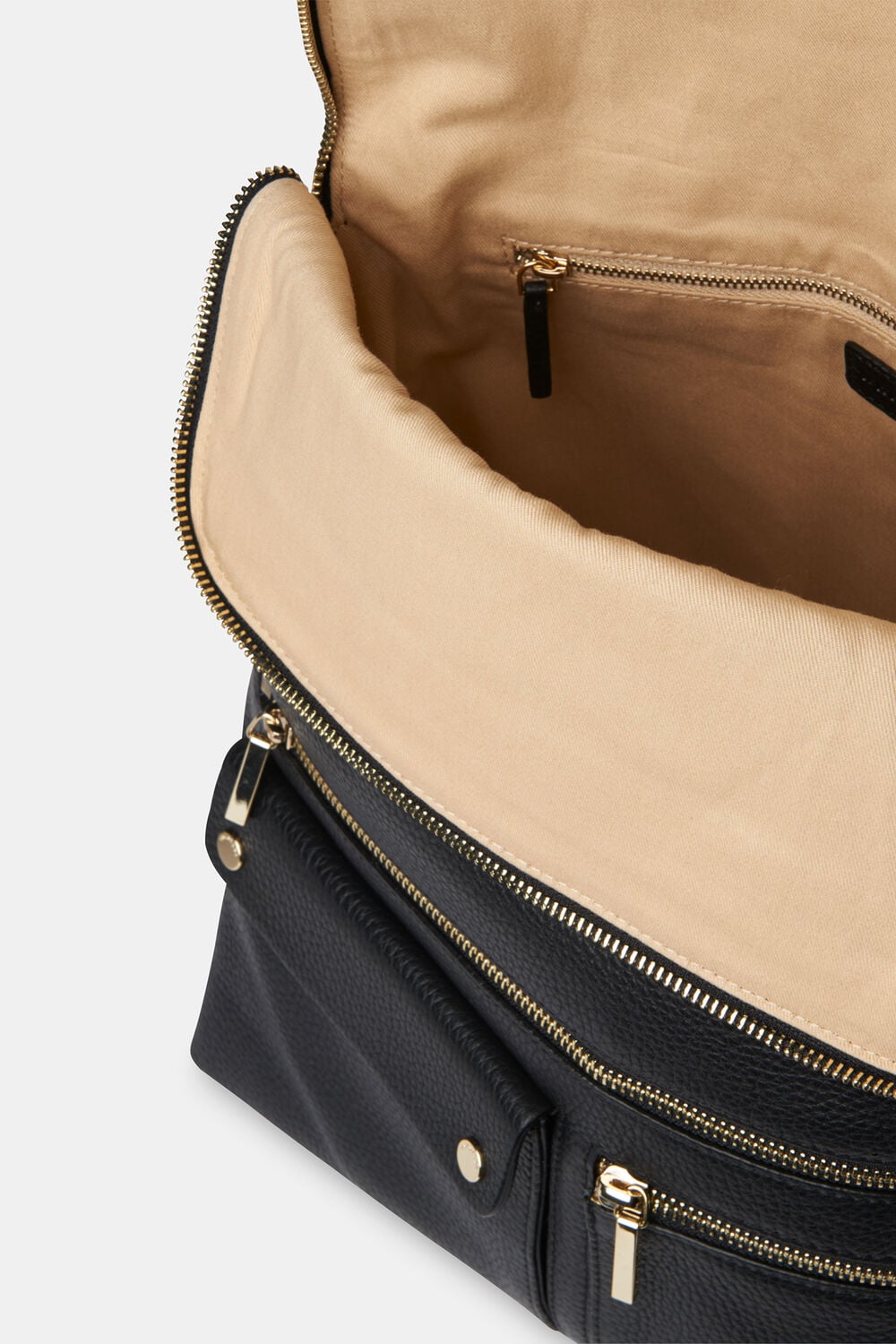Black Farrow Pocket Detail Backpack