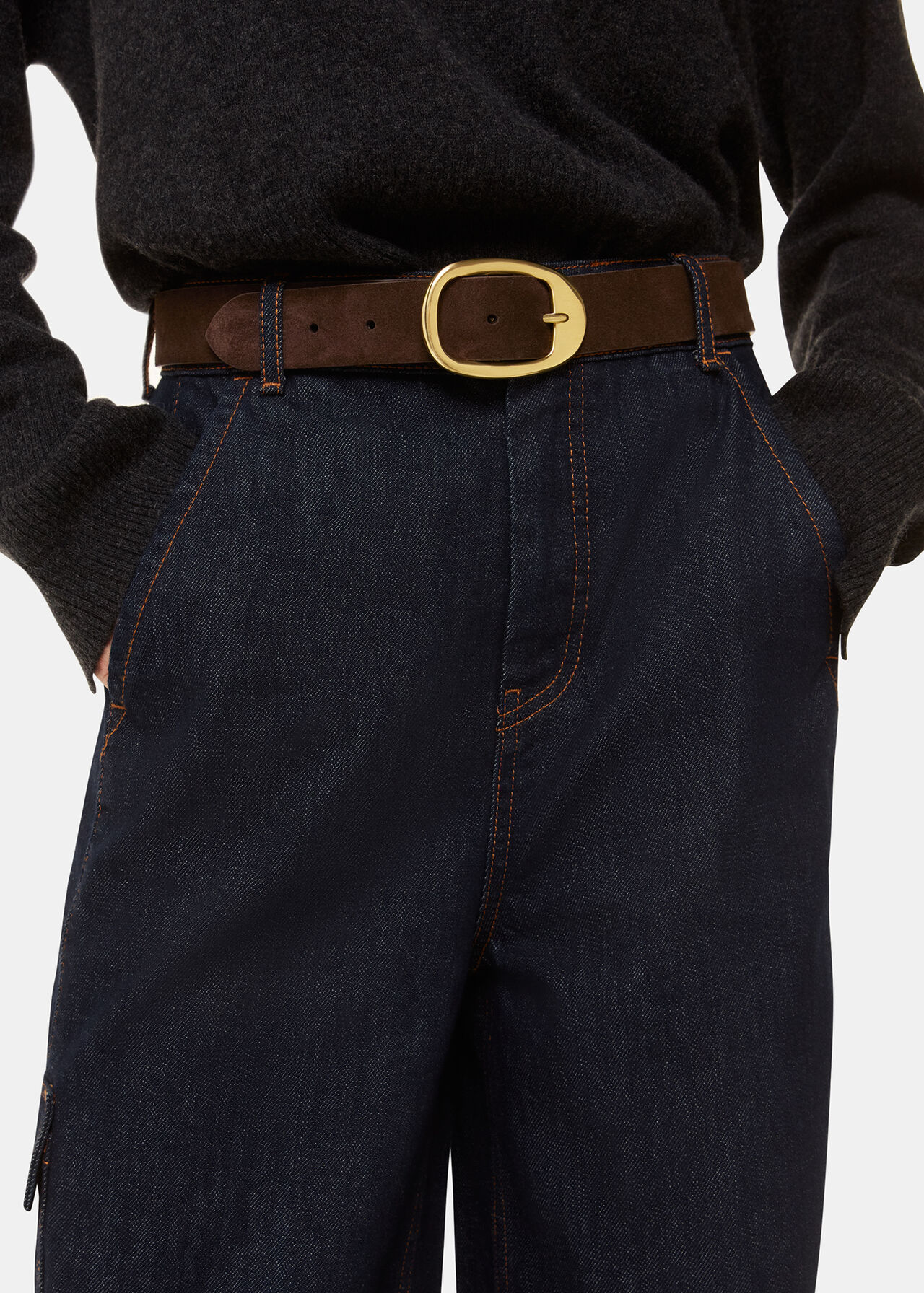 Suede Belt