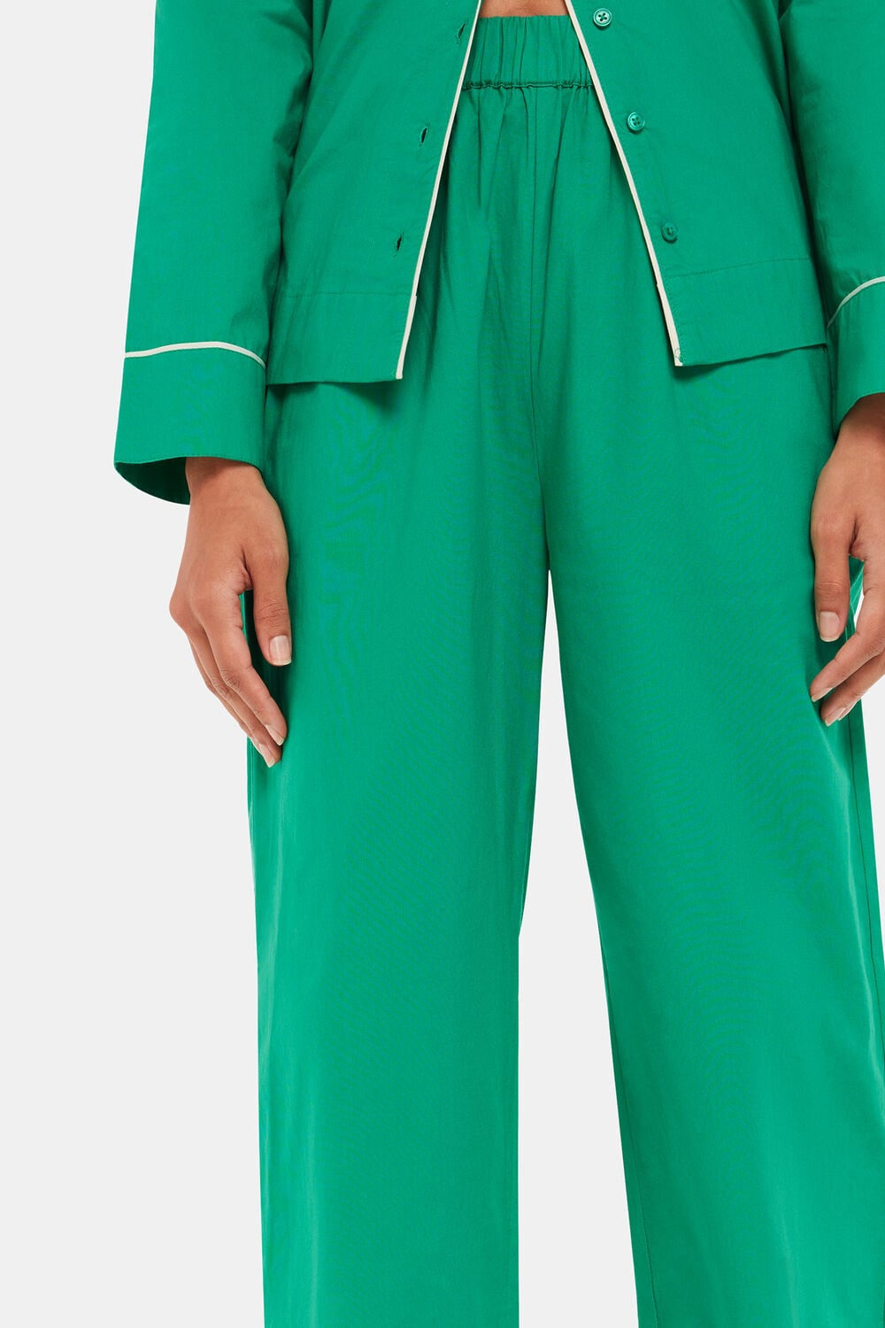 Contrast Piping Pyjamas