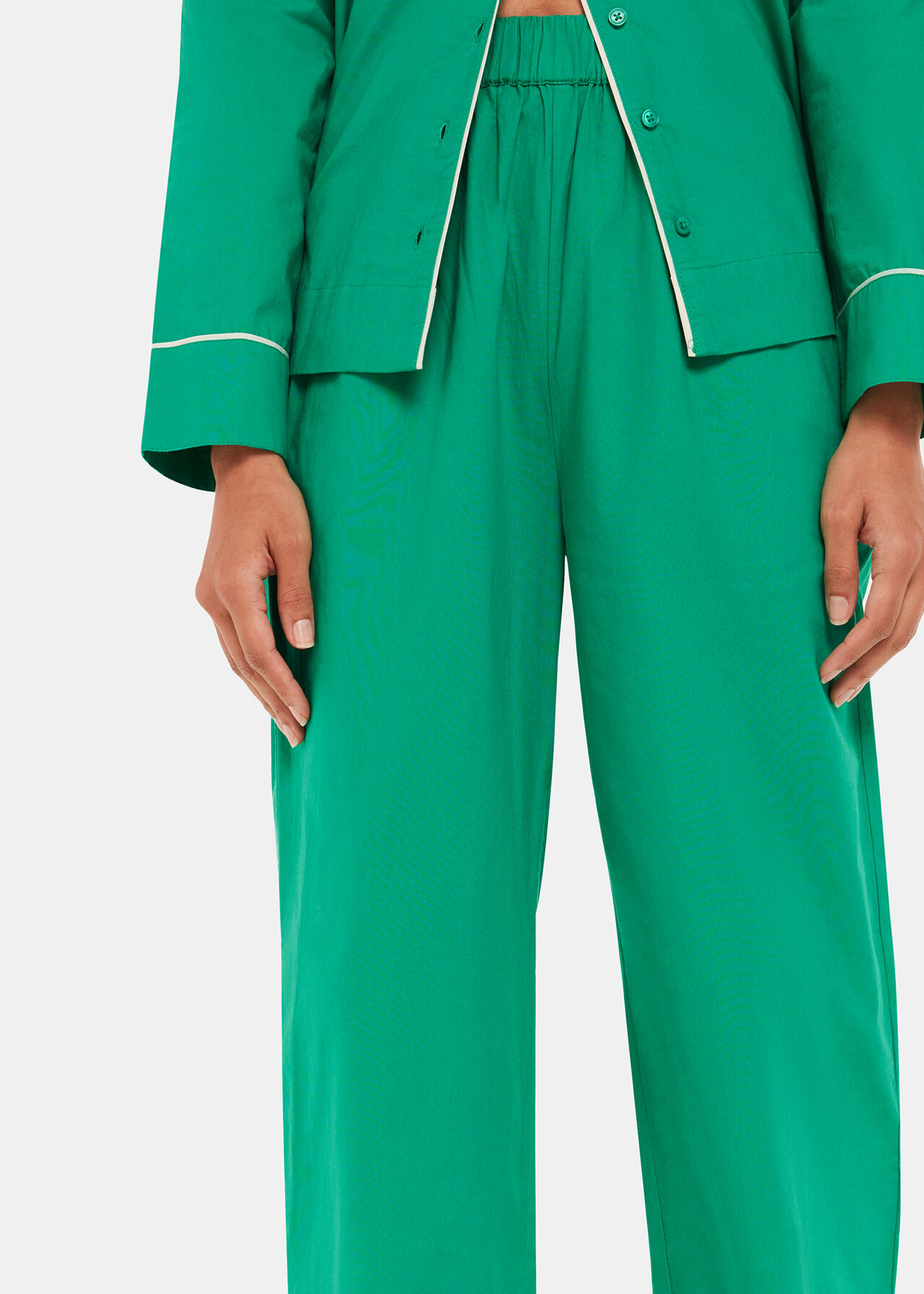 Contrast Piping Pyjamas