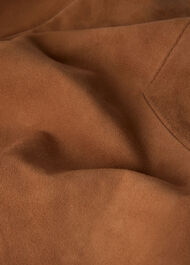 Suede A Line Skirt