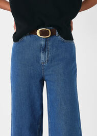 Wide Leg Cropped Jean
