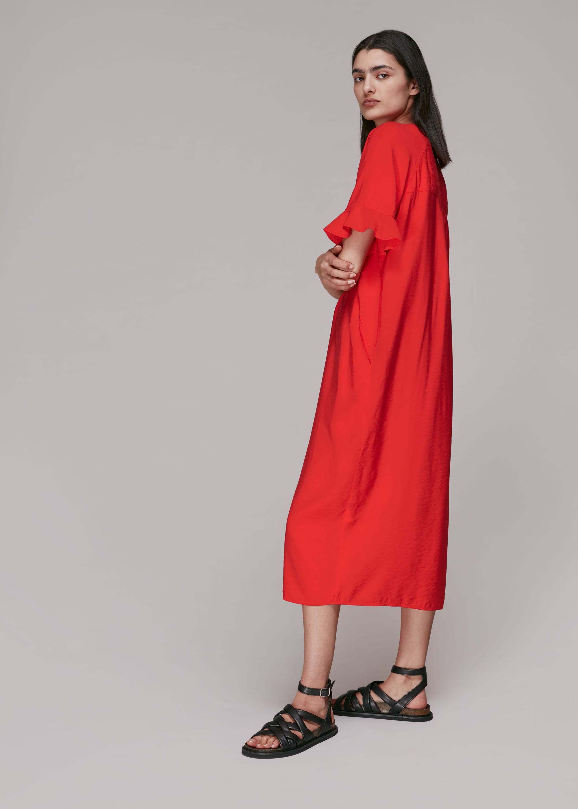 Red discount dress whistles
