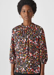 Cami Floral Meadow Top Pink/Multi