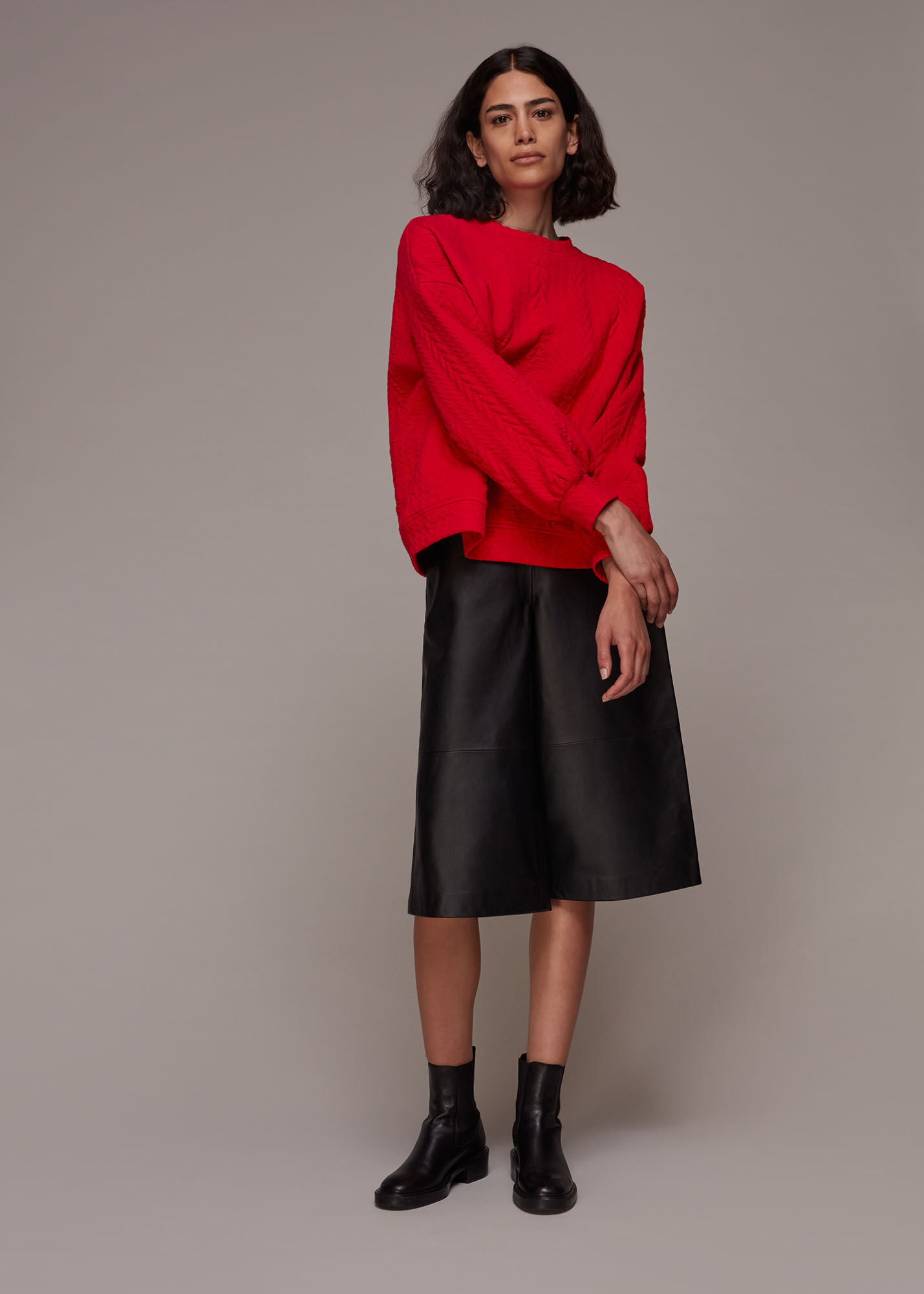Whistles best sale red sweatshirt