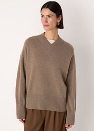 Cashmere V Neck Knit