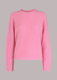 Ribbed Crew Neck Jumper