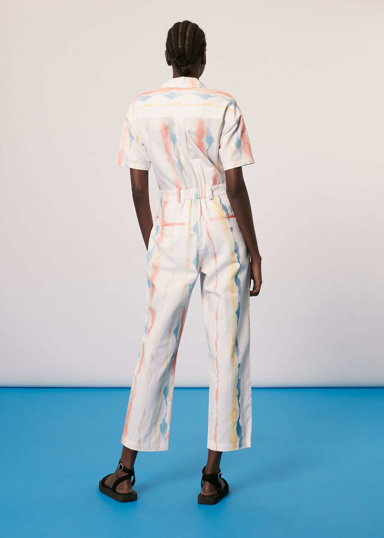 Shibori Tie Dye Boilersuit