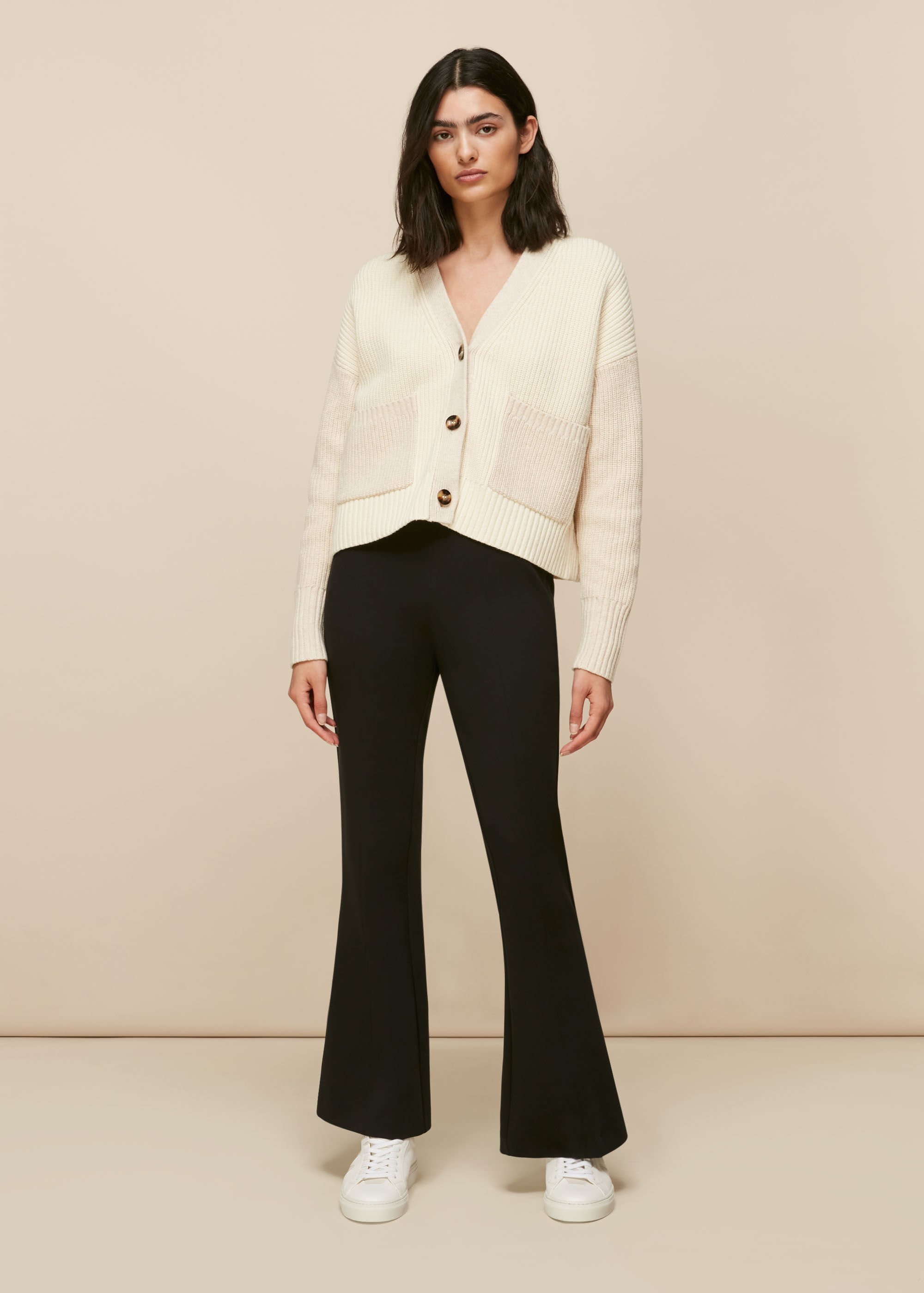 Women's kick sales flare trousers