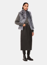 Short Toscana Sheepskin Gilet
