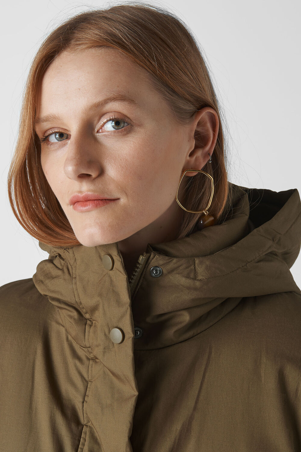 Cami Casual Puffer Khaki