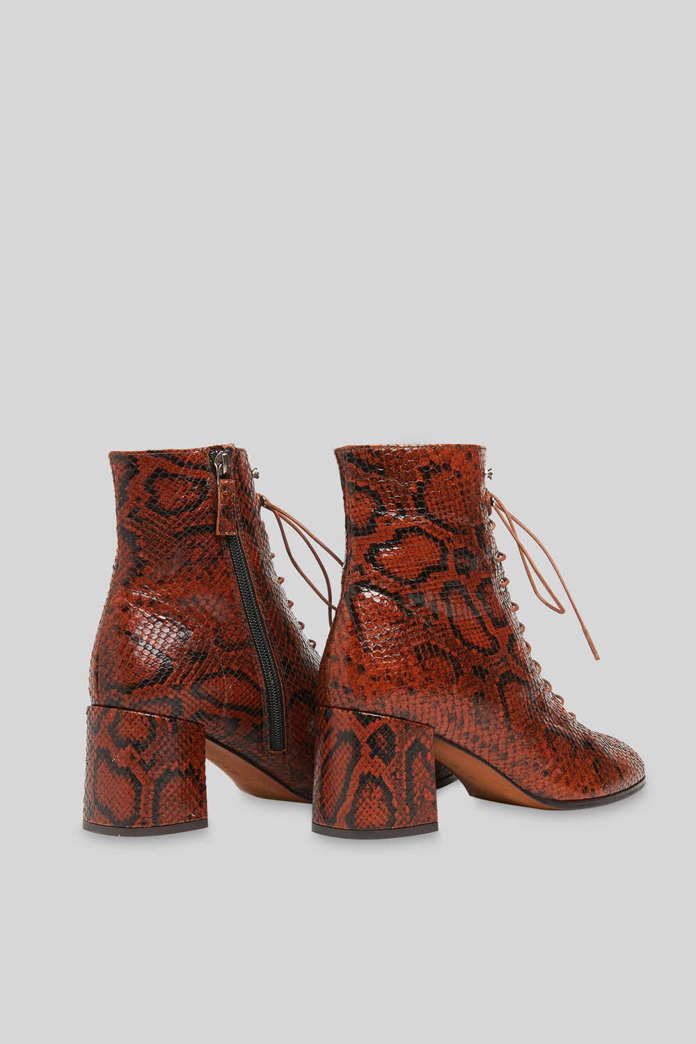 Alban Lace Up Boot Brown