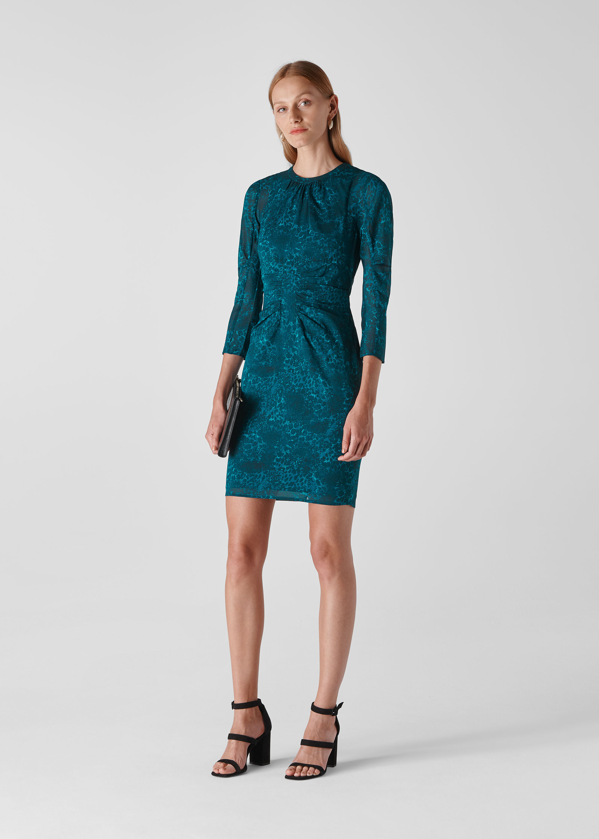 Big Cat Silk Bodycon