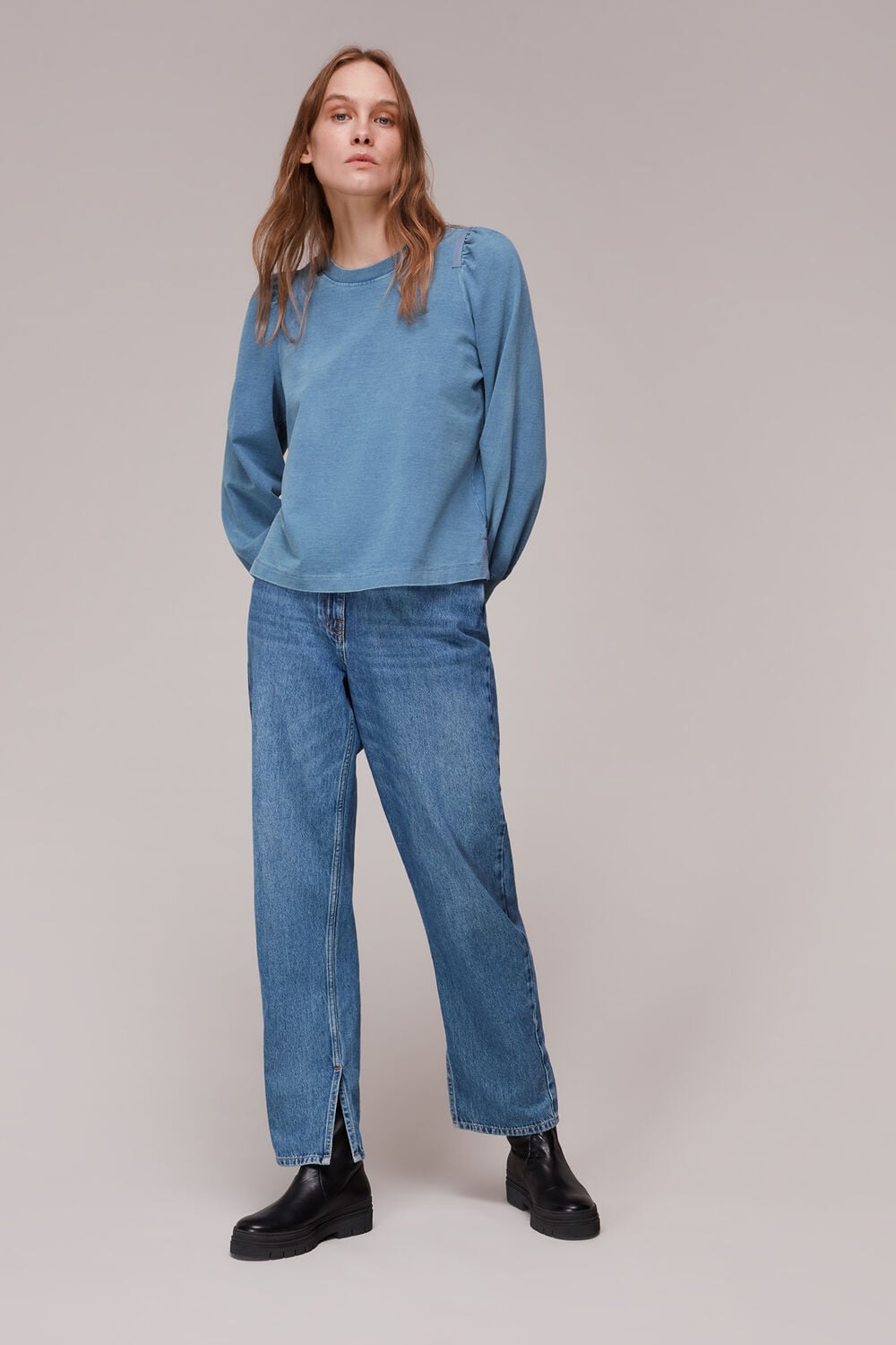 Puff Sleeve Sweat
