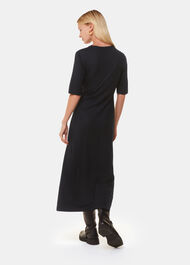 Twist Front Jersey Dress