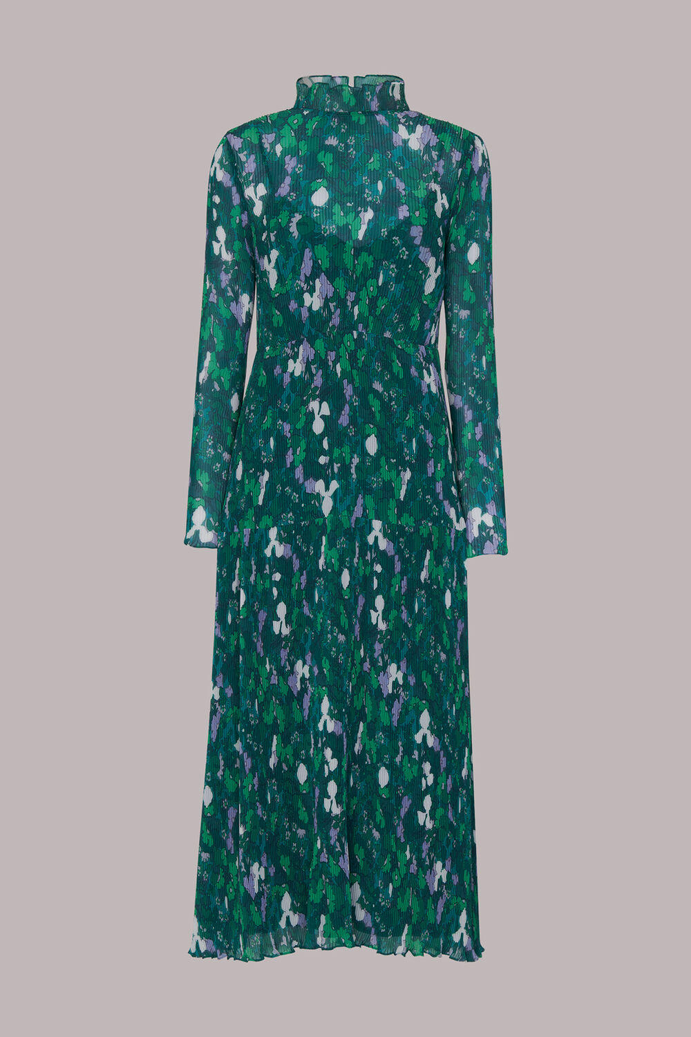 Kaleidoscope Plisse Midi Dress