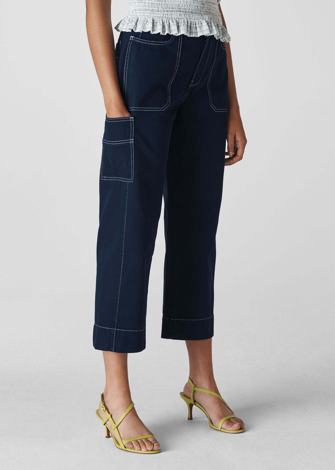 Cargo Pocket Trouser Navy