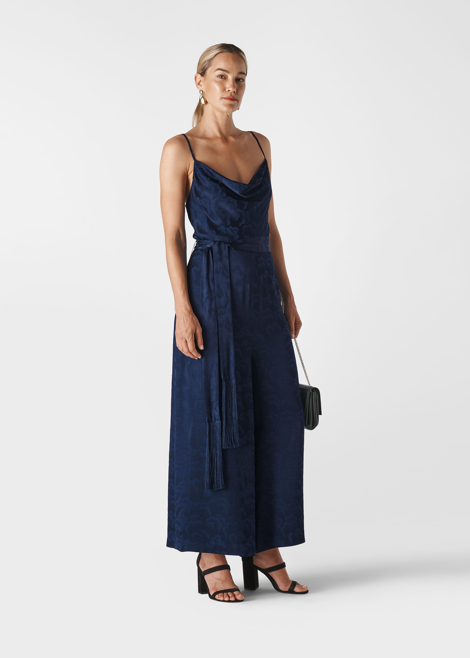 Whistles animal jacquard jumpsuit sale